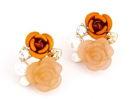 Rose Stud Earrings